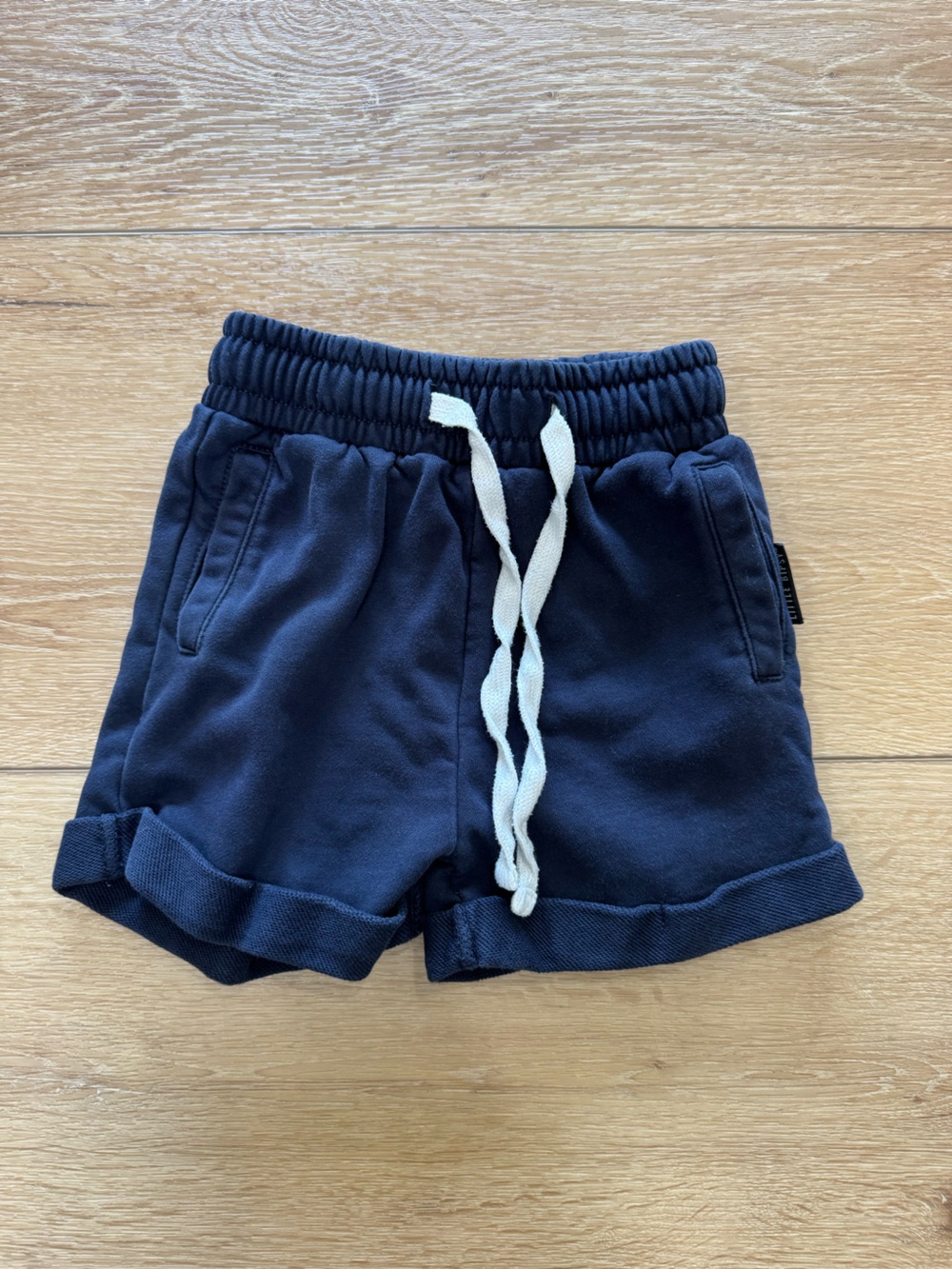 Little Bipsy Navy Drawstring Shorts 2T